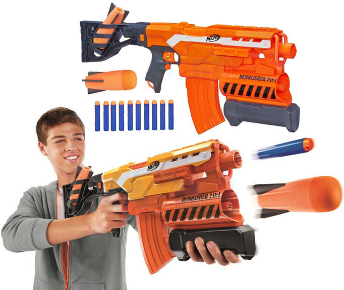 NERF Elite KARABIN N-Strike DEMOLISHER 27m ! A8494