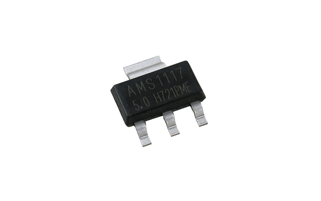AMS1117 STABLIZATOR NAPIĘCIA 5V 1A LUBLIN E702