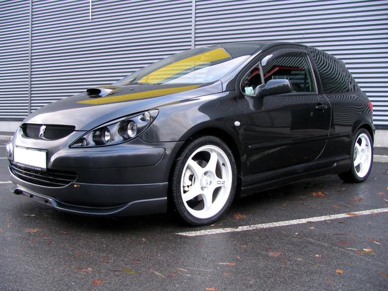 PEUGEOT 307 ZESTAW DOKŁADKA PRZÓD TYŁ