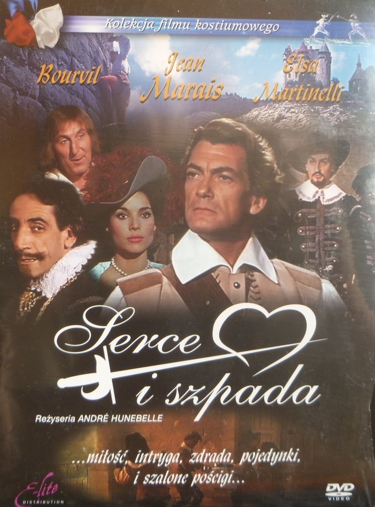 SERCE I SZPADA - DVD+ KSIĄŻKA(KF)