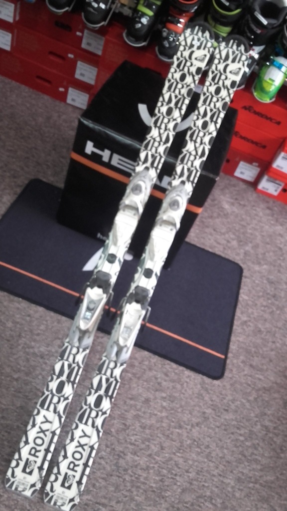 ROXY narty damskie SERWIS GOTOWY 162 cm