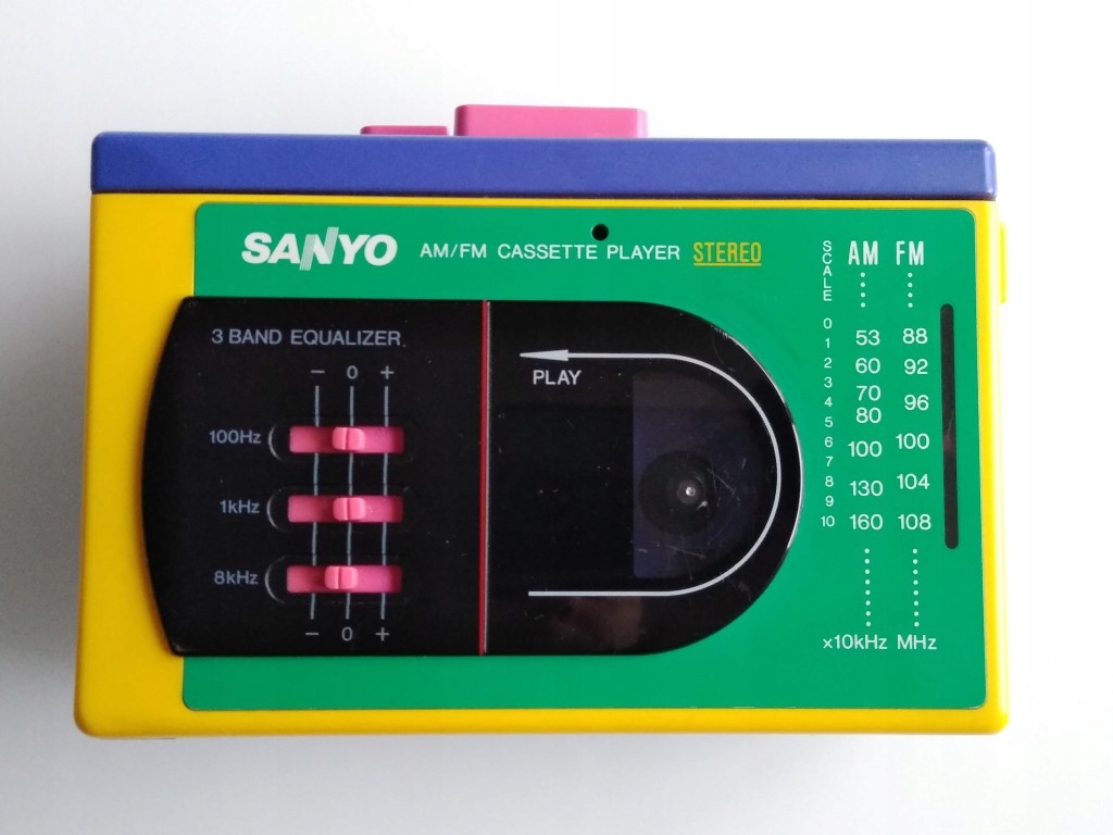 Unikat Stary Walkman SANYO M GR 78 1991r Nie Sony