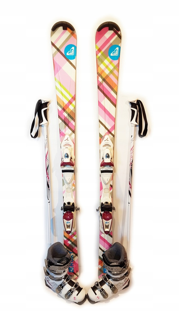 KOMPLET NARTY ROXY 146 cm + BUTY R. 38 + KIJE !!!