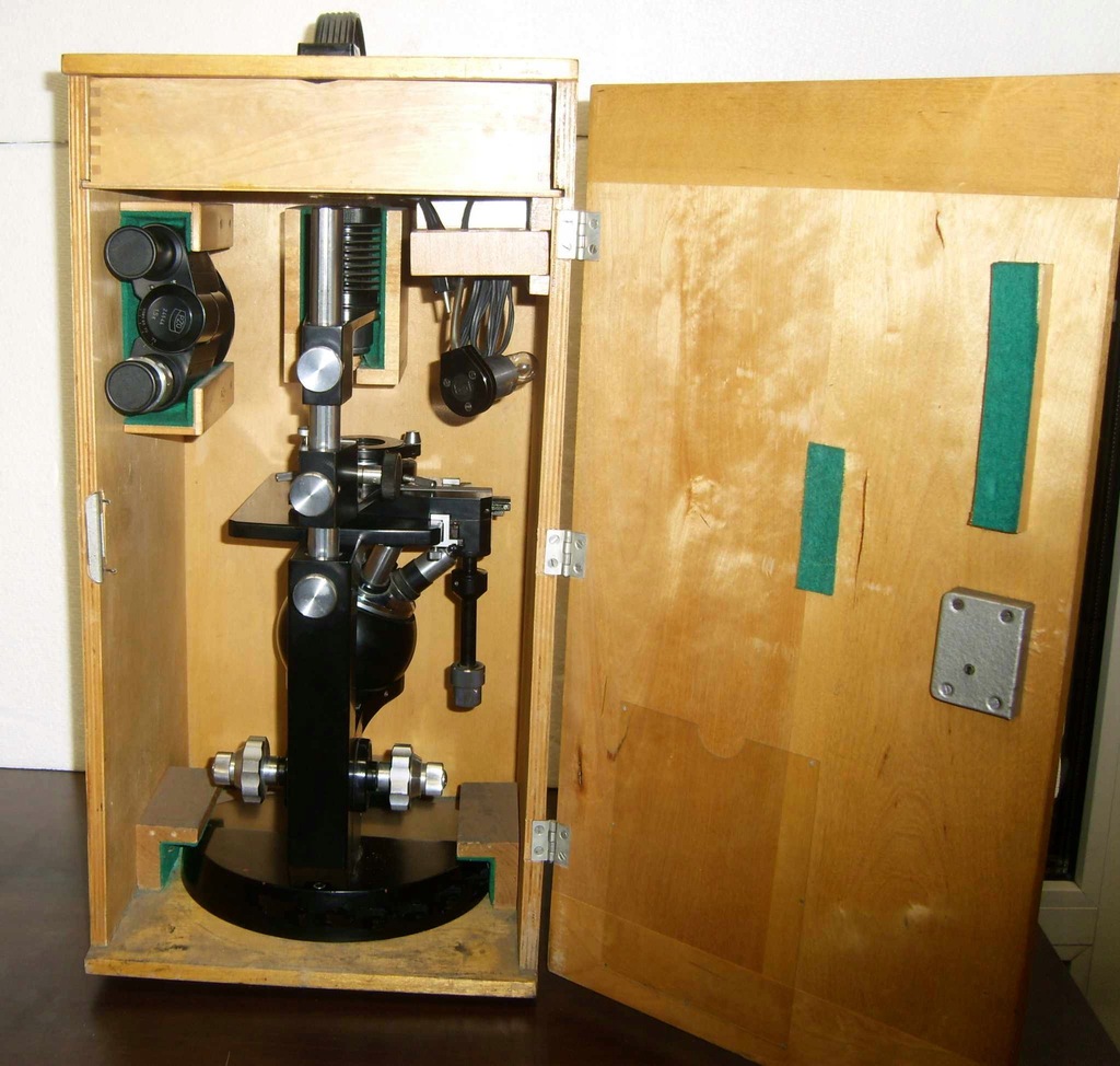 Mikroskop PZO MOD 2 odwrócony do planktonu