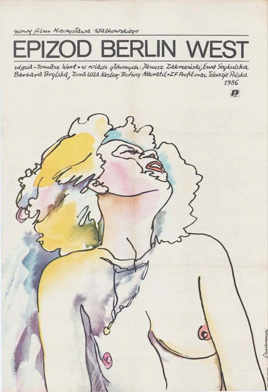 plakat A. Chodorowski 1986 Epizod Berlin West