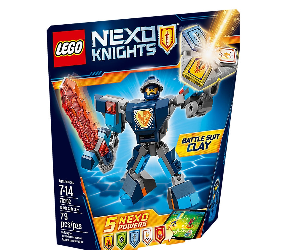 LEGO NEXO KNIGHTS 70362 ZBROJA CLAYA