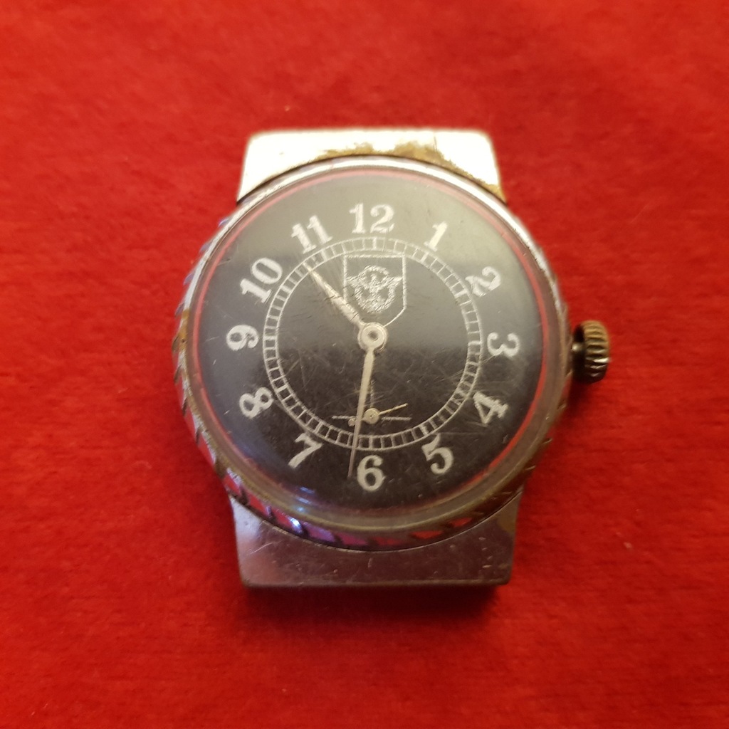 Zegarek na rękę oficerski ss 38 mm sprawny 40