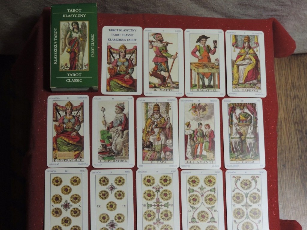 Karty Tarota Lo Scarabeo De Agostini - klasyczny