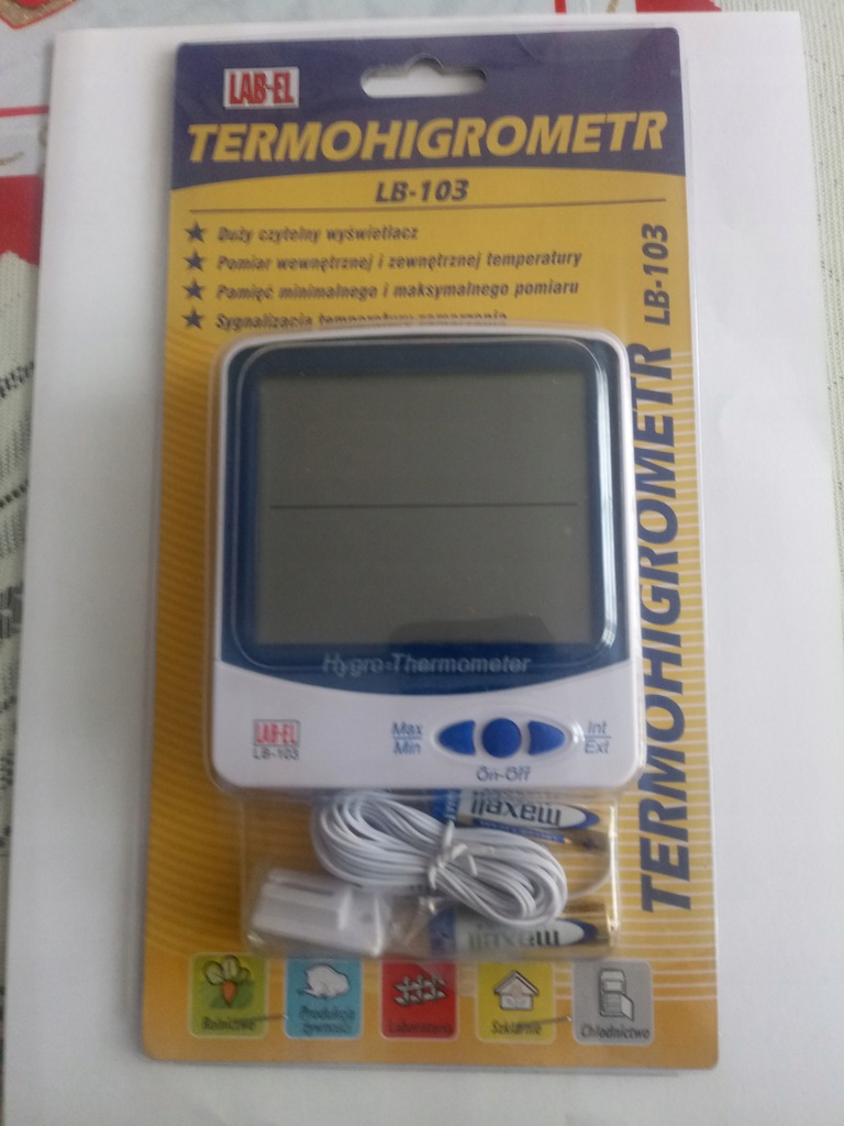 Termohigrometr LB-103