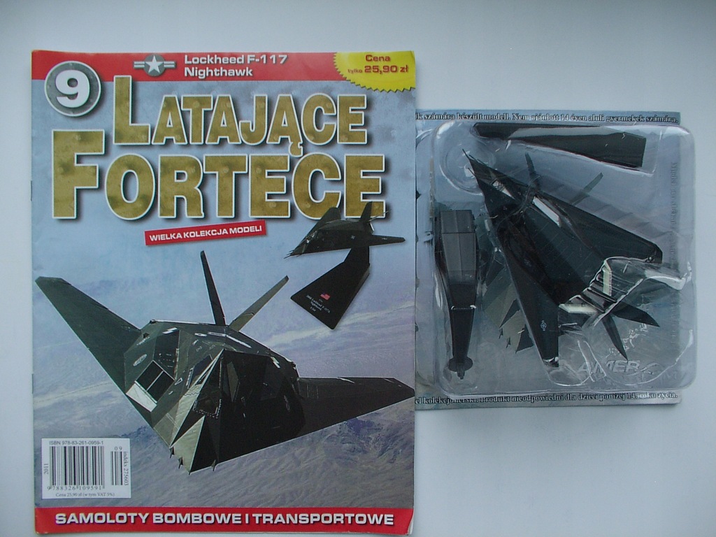 Lockheed F-117 Nighthawk (skala 1:144) Latające Fo