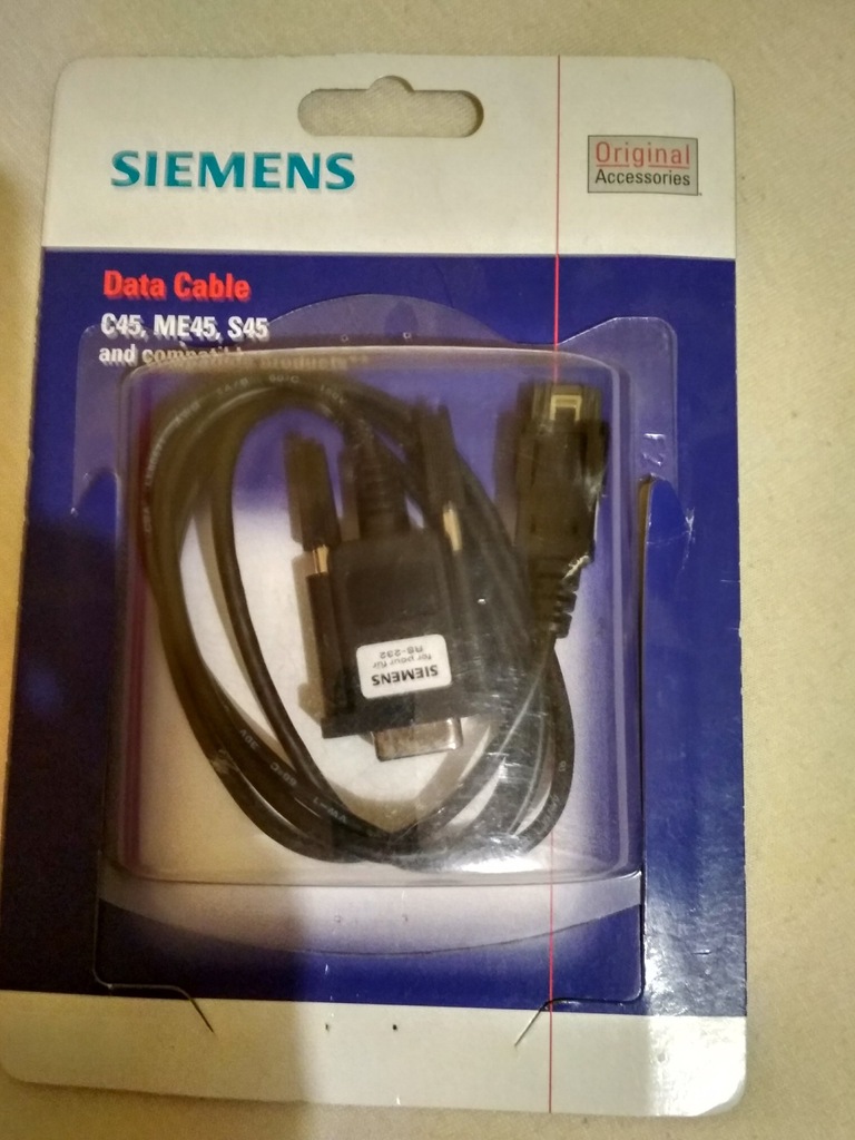 Kabel data RS-232 do Siemens C45 ME45 S45 oryginał