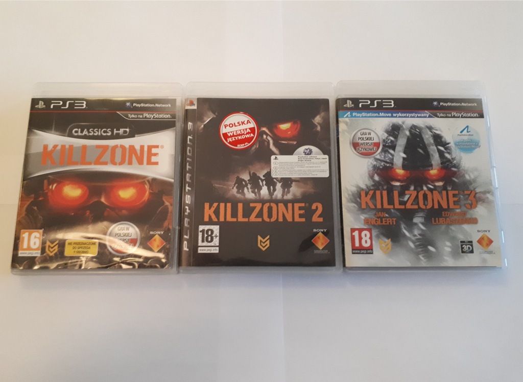 KILLZONE PL TRYLOGIA / 3 CZĘŚCI [PS3] * W-wa