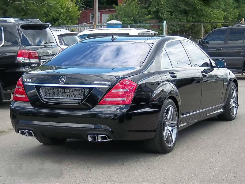 Końcówki Wydechu Mercedes S KLASA W221 LIFT AMG