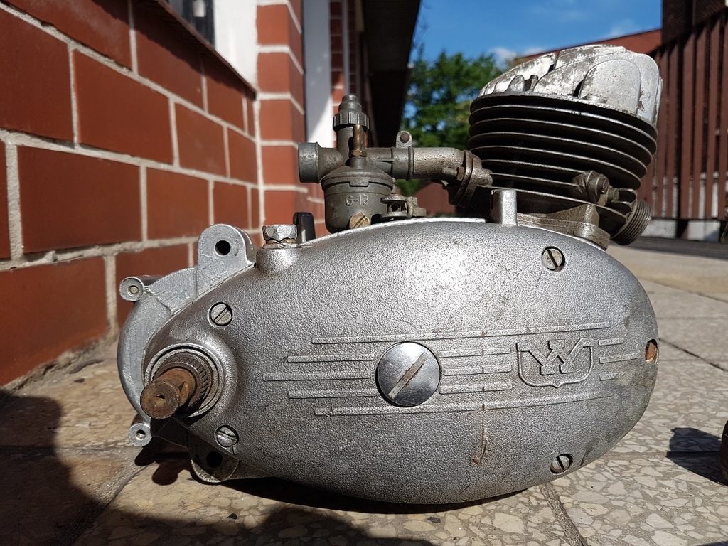 Silnik RYS 58 rok UNIKAT - kompletny KOMAR 230