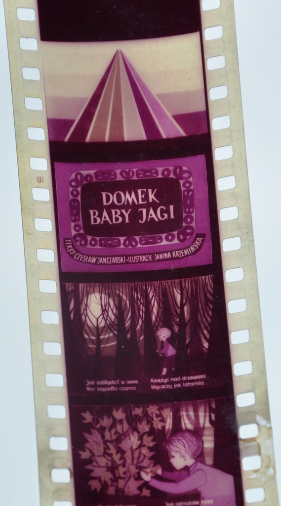 DOMEK BABY JAGI bajka rzutnik ANIA PRL
