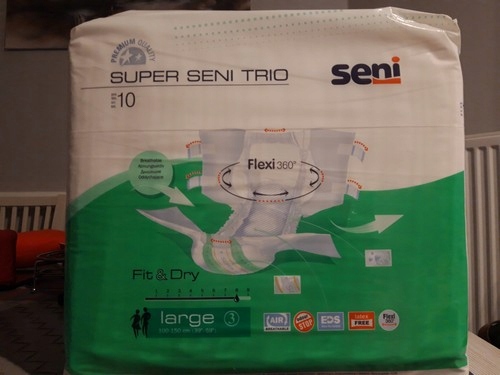 Pieluchy Super Seni Trio L 23 szt