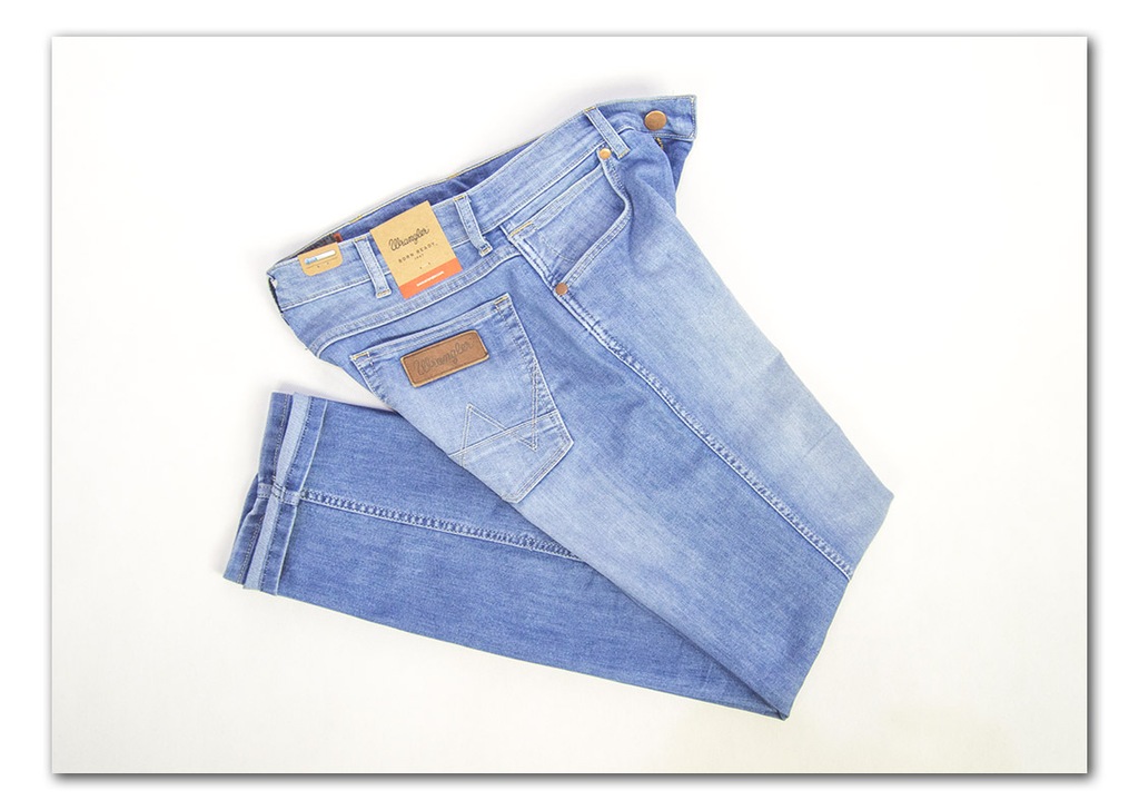 Wrangler Greensboro Point B. Spodnie Jeans W42 L34 - 7083082144 ...