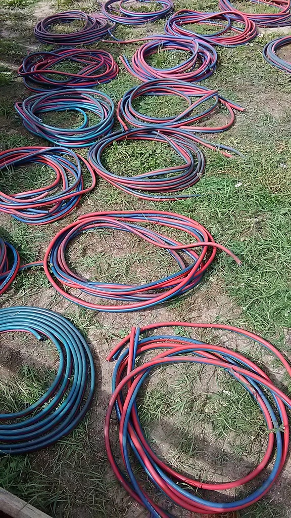 WĄŻ WĘŻE GAZOWE TLEN ACETYLEN 8m