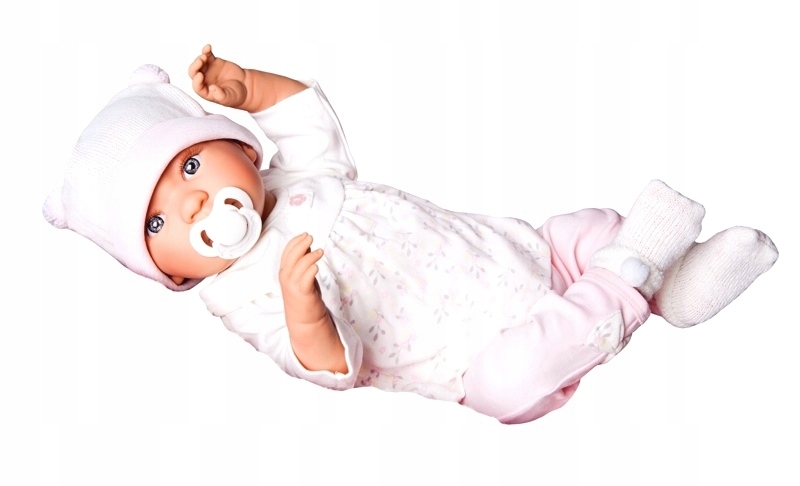 Hiszpańska Lalka bobas jak prawdziwe niemowlę 53cm