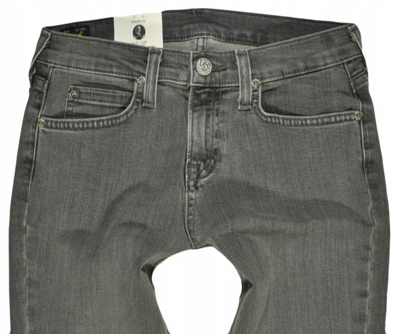 LEE spodnie dziewczece SKINNY jeans SKY 15Y 170cm