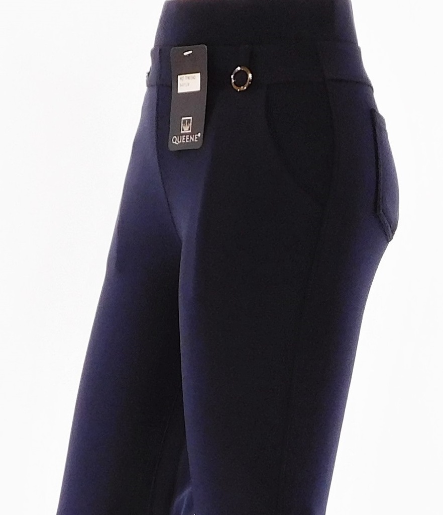 Spodnie-legginsy QUEENE granat r.XL/2XL (42-44)