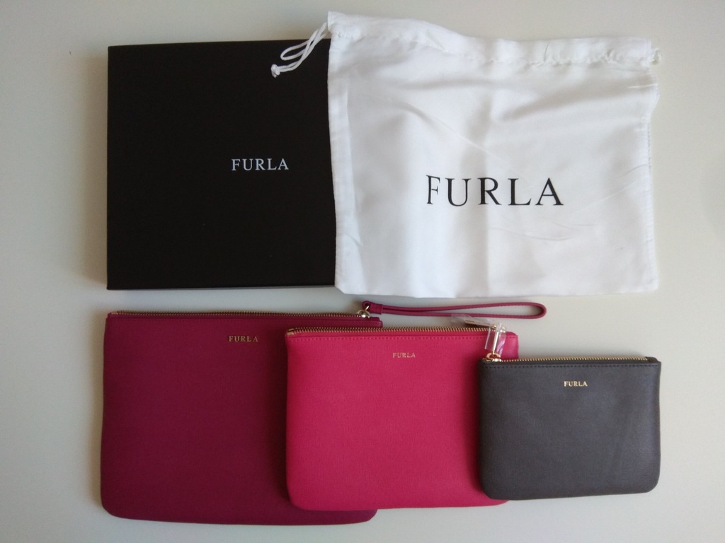 FURLA 3 torebki Furla Royal Envelope Set