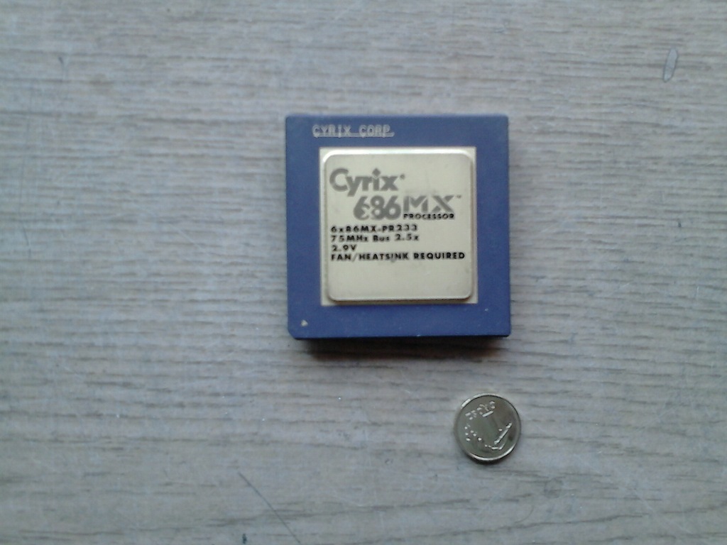 Procesor Kolekcjonerski CYRIX 6x86 MX