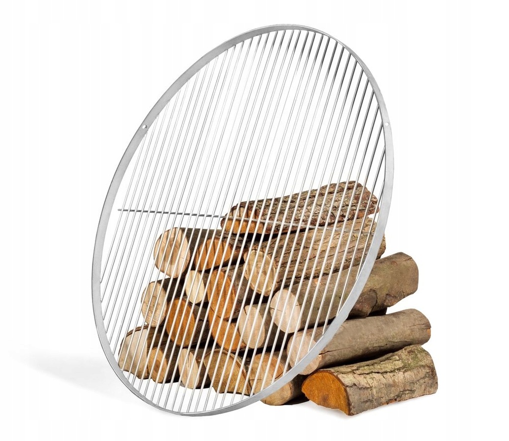 NIERDZEWNY RUSZT DO GRILLA FI 80CM OKRĄGŁY WISZĄCY - 6717384210
