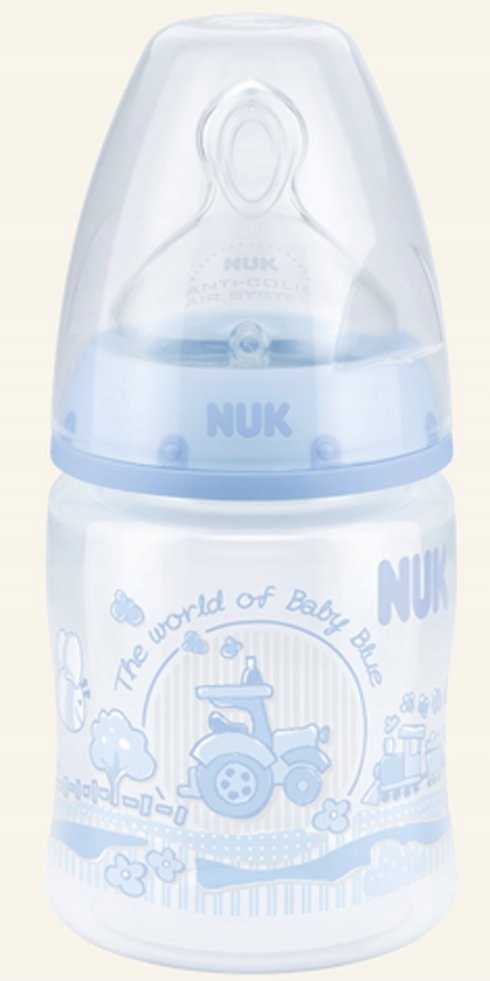 NUK butelka First Choice+ 150ml smoczek 0-6 m+