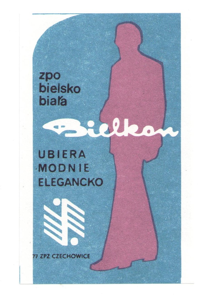 Etykieta Bielkon ZPO Bielsko Biała