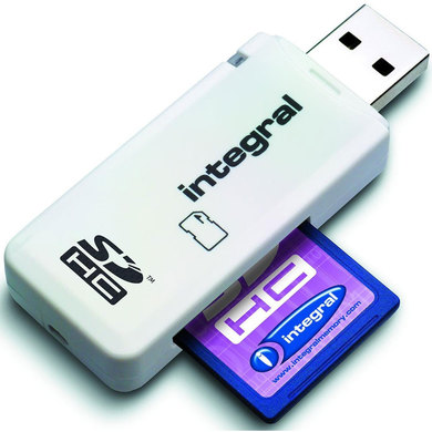 czytnik kart SD microSD SDHC MMC INTEGRAL 956340