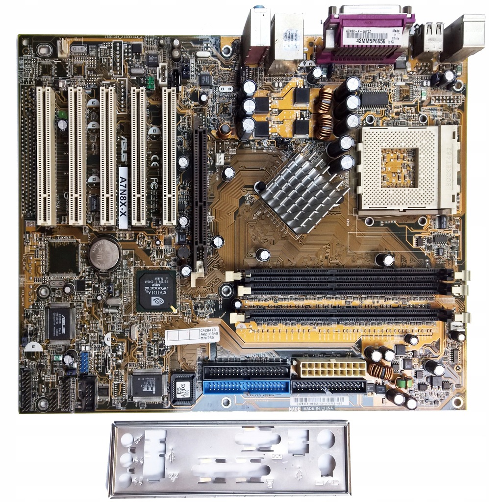 462 ASUS A7N8X-X NFORCE 2 100% OK UnH