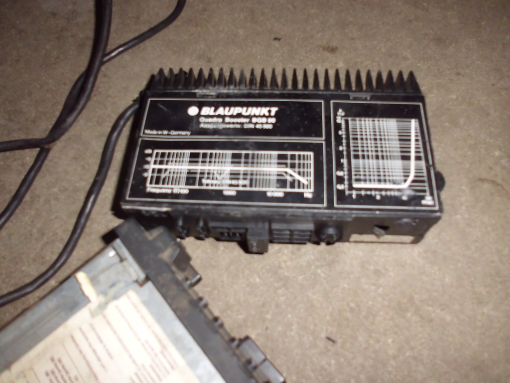 booster quadro BQB 80 BLAUPUNKT plus radio BAMBERG