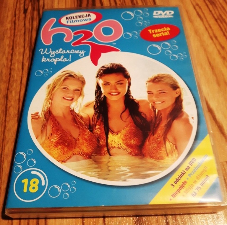 FILM DVD H2O - WYSTARCZY KROPLA część 18 - 3 FILMY