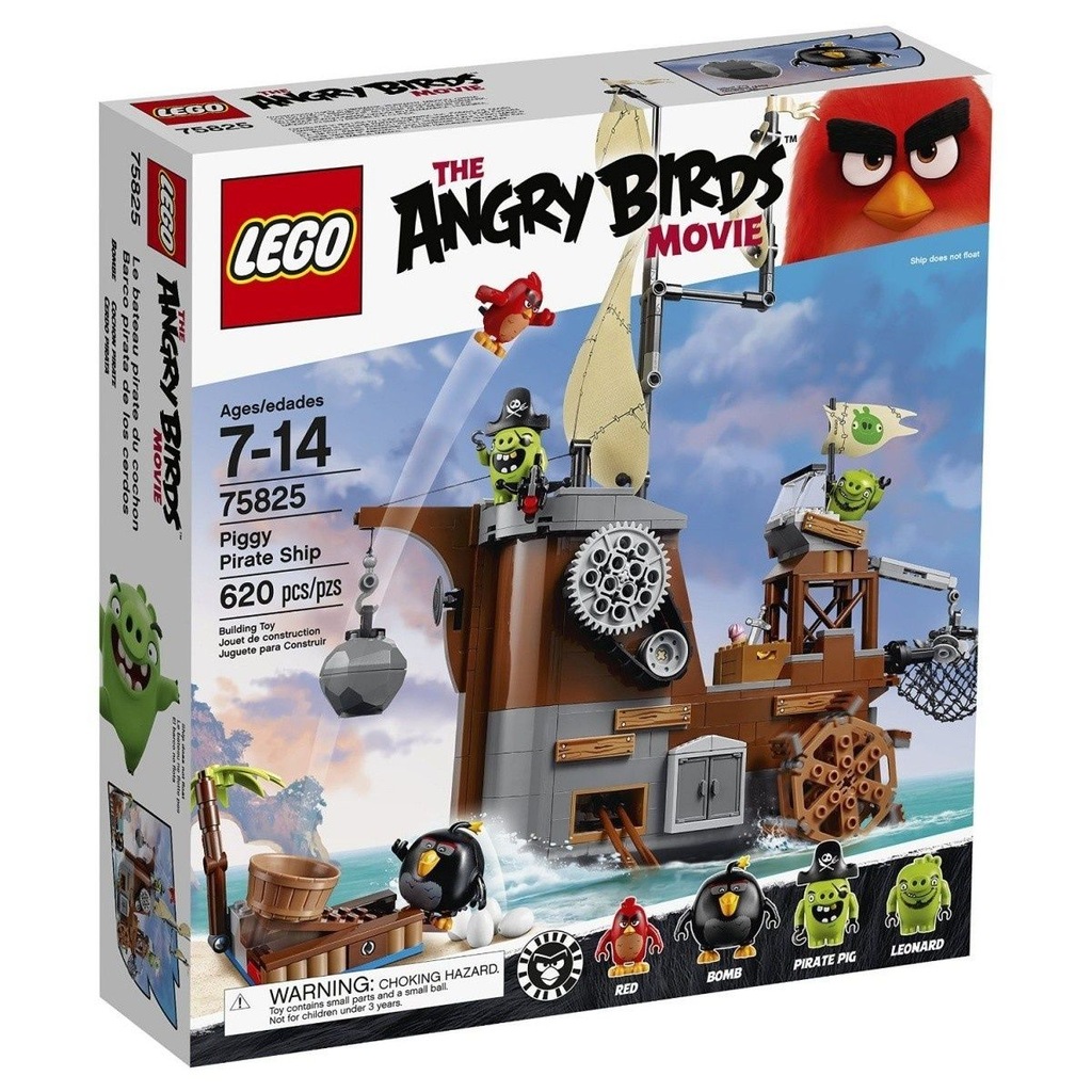 Angry Birds Statek piracki świnek /LEGO
