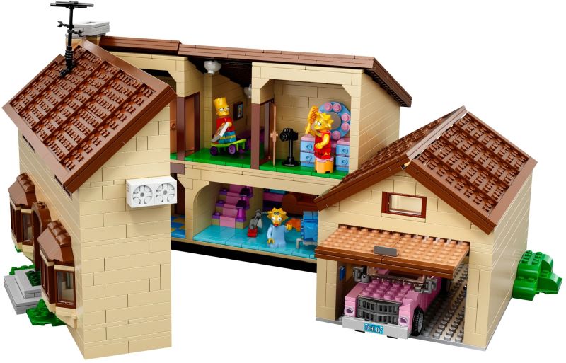 maison simpson lego