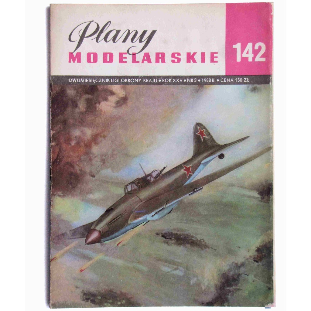 Plany Modelarskie 142 - Samolot szturmowy Ił-2