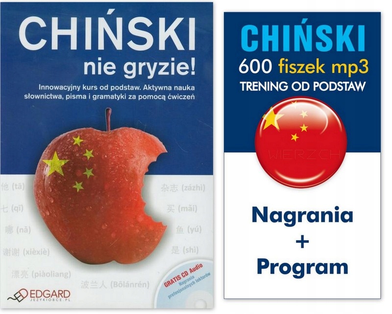 Chiński nie gryzie + CD-Audio + Fiszki z mp3 kurs