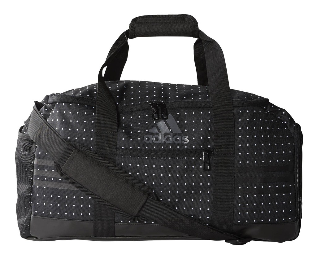 Torba ADIDAS sportowa DAMSKA w kropki NA RAMIĘ