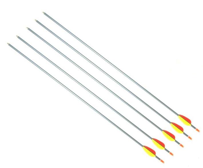 STRZAŁA DO ŁUKU ALUMINIOWA GRAY 5szt  73cm TĘPA