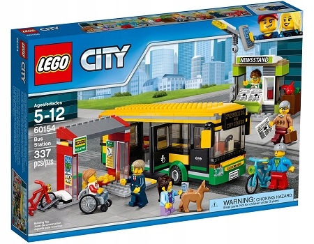 LEGO 60154 City Przystanek autobuso sklep WARSZAWA