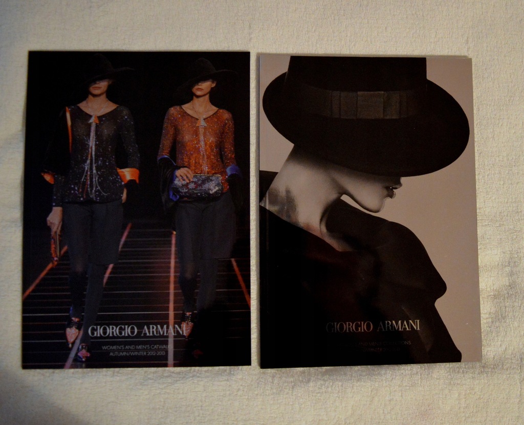 Katalogi Giorgio Armani Autumn/Winter 2012-2013