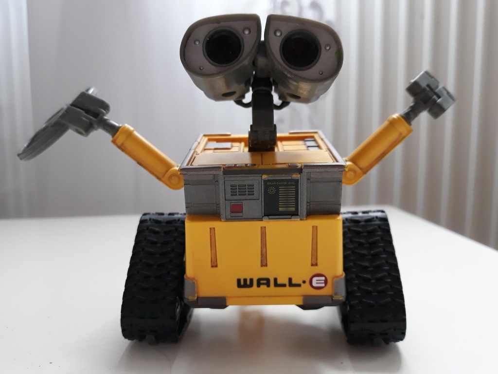 Wall E Robot Orginalny Disney Ruchomy Super Oficjalne Archiwum Allegro