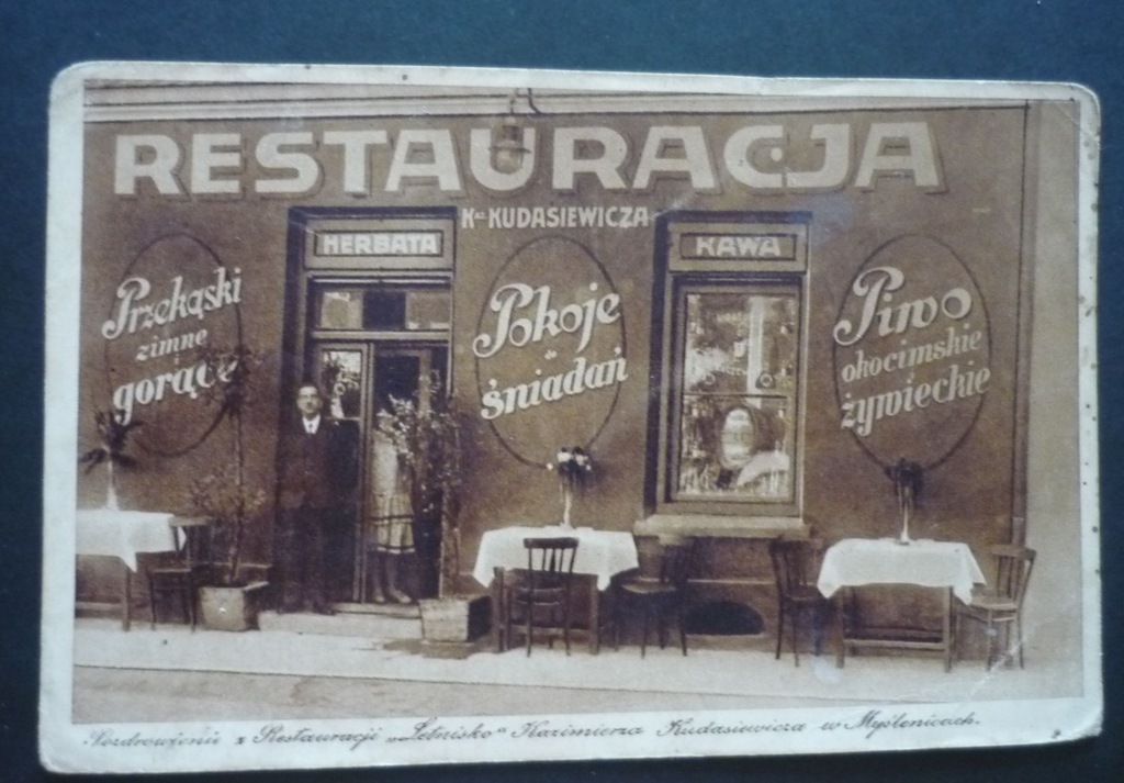 MYŚLENICE - RESTAURACJA LETNISKO K. KUDASIEWICZA
