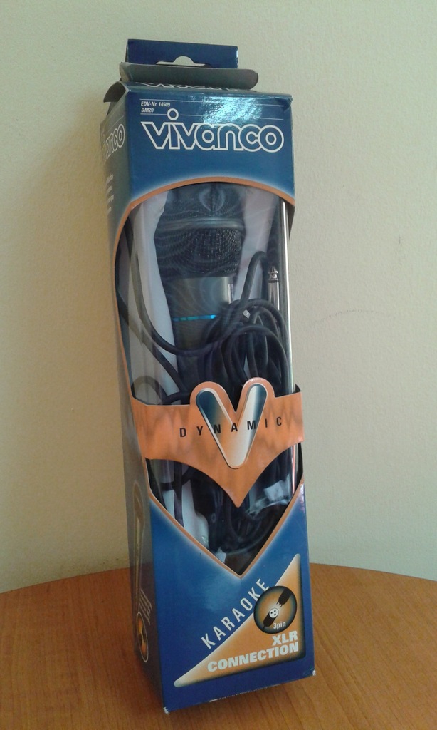Mikrofon dynamiczny VIVANCO 14509 DM20