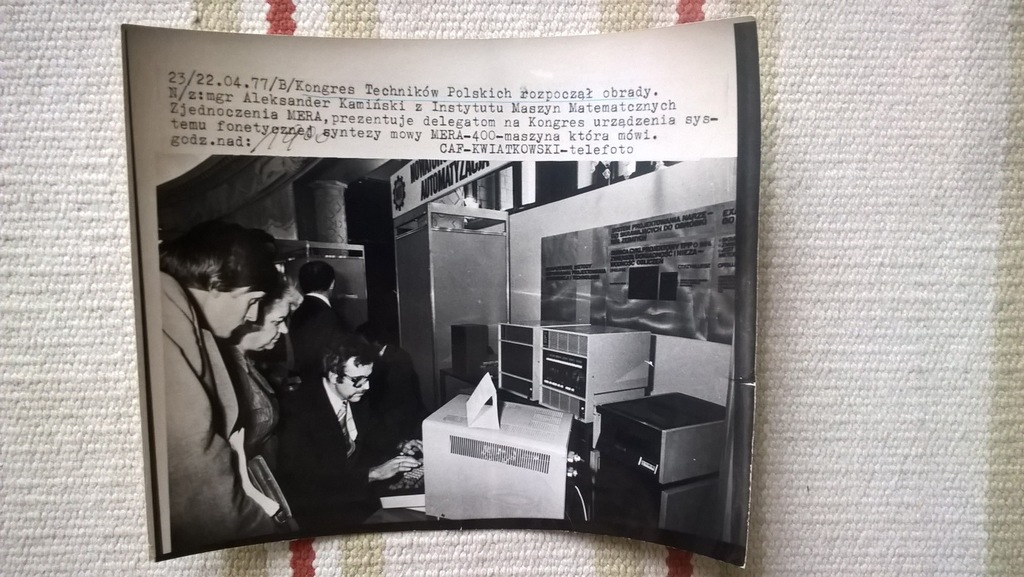 PRL technika  MERA 400 1977