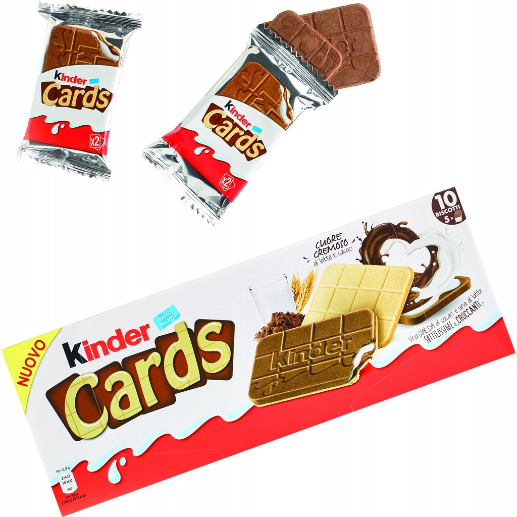 Ferrero Kinder Cards 128G/ NOWOŚĆ/