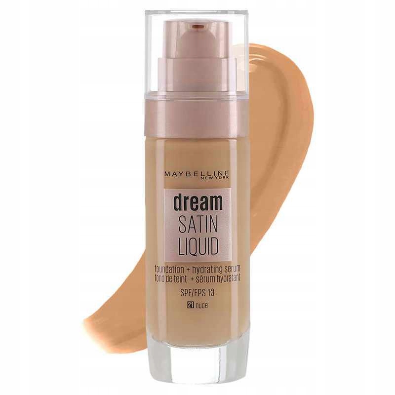 PODKŁAD MAYBELLINE DREAM SATIN LIQUID NOWY nude 21