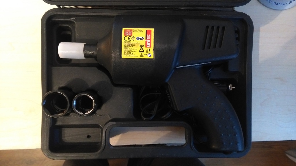 Pistolet do odkręcania kół z UDAREM unitec TT607N