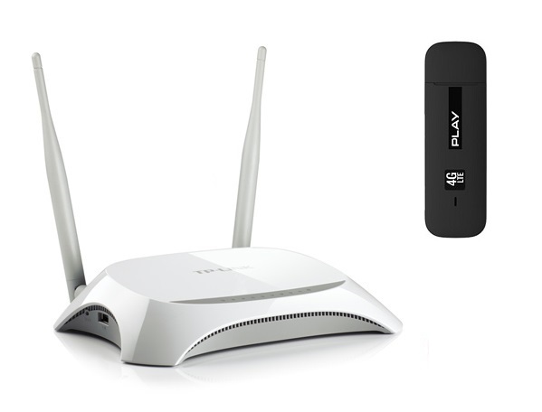 Modem LTE Huawei E3272h-153 + Router TP-LINK 3420